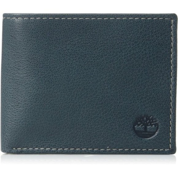 Timberland Navy Men's Bifold Wallet - Picture 2 of 2